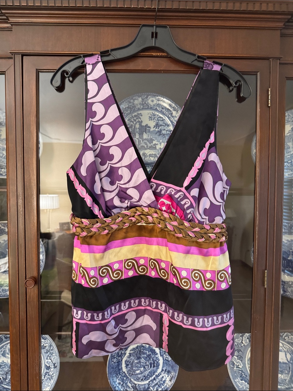 Alice & Trixie Black Lined Garment with Pink Label